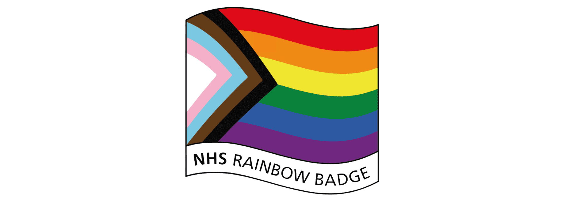 LGBT Foundation - NHS Rainbow Badge